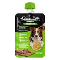 Snack Para Perros Naturalistic Pasta Carne de Pato 90gr